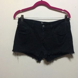 Black shorts